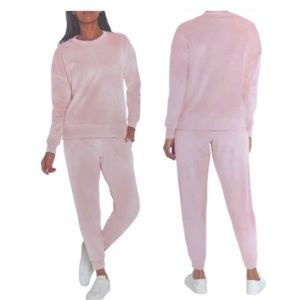 Banana Republic lounge wear set, pajama set, light pink, L